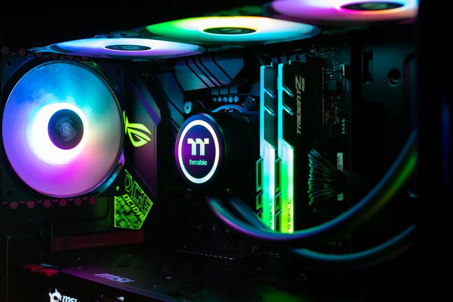 Tempered Glass Gaming Rig - HyperX Technology Dubai